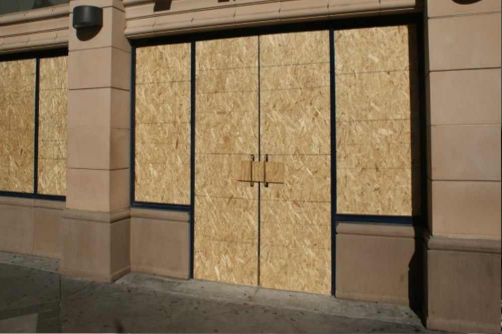 Boarding Up in East Dulwich, SE22